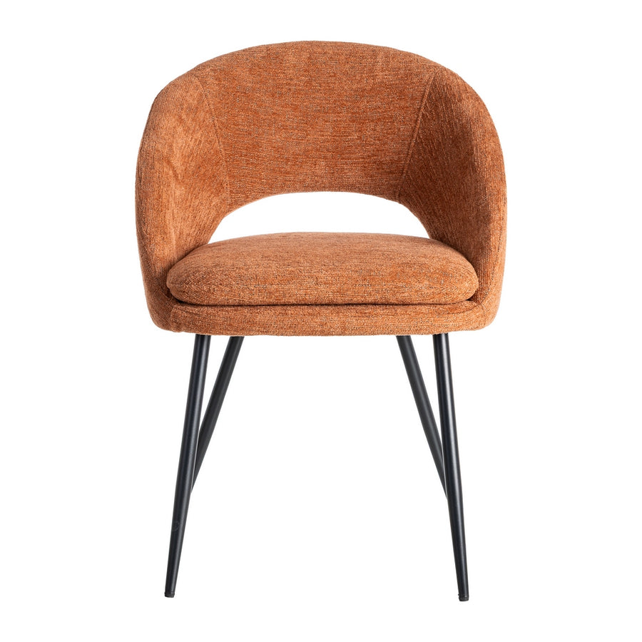 PUMPKIN WEAVE-METAL CONTRACT CHAIR 58 X 60 X 80 CM