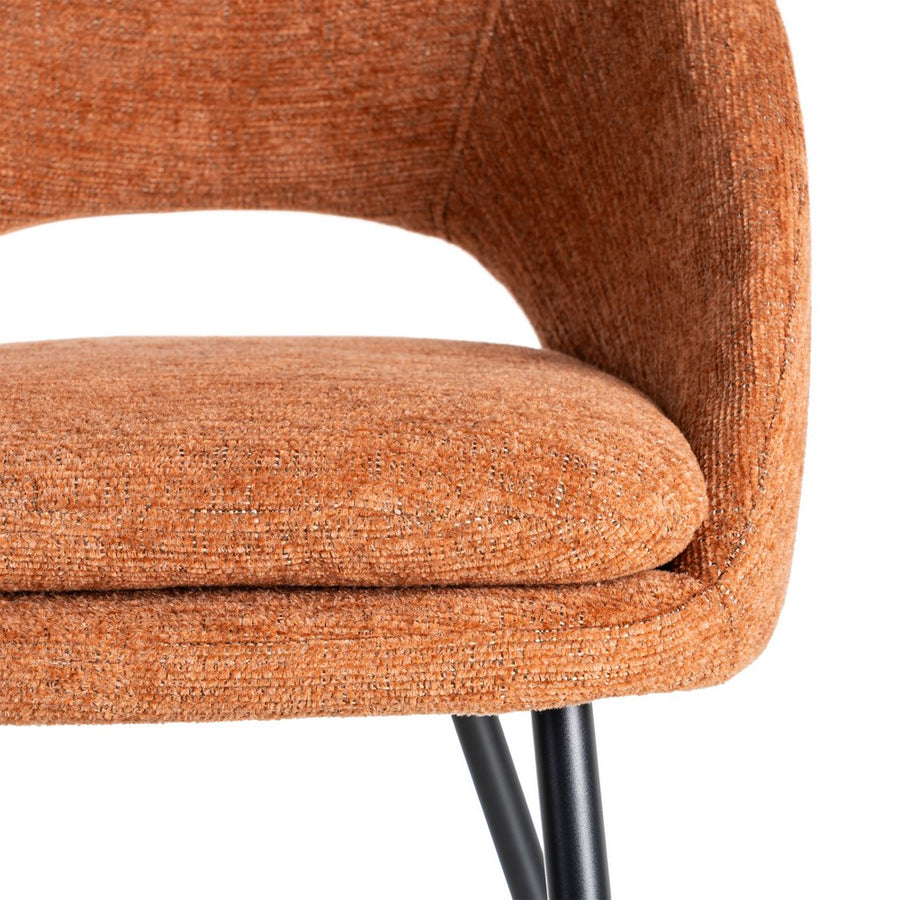 PUMPKIN WEAVE METAL STOOL CONTRACT 53 X 48 X 100 CM