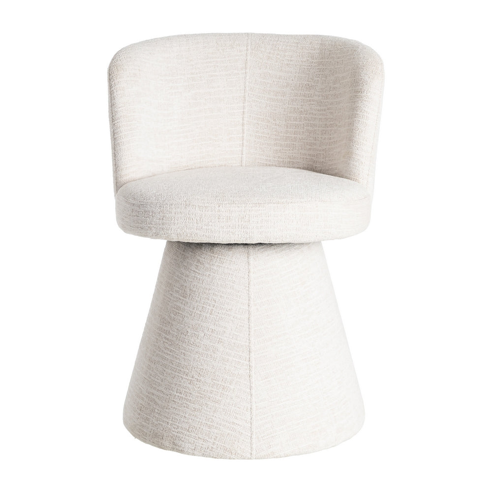 SILLA CREMA DM-TEJIDO SALÓN 55 X 50 X 77 CM