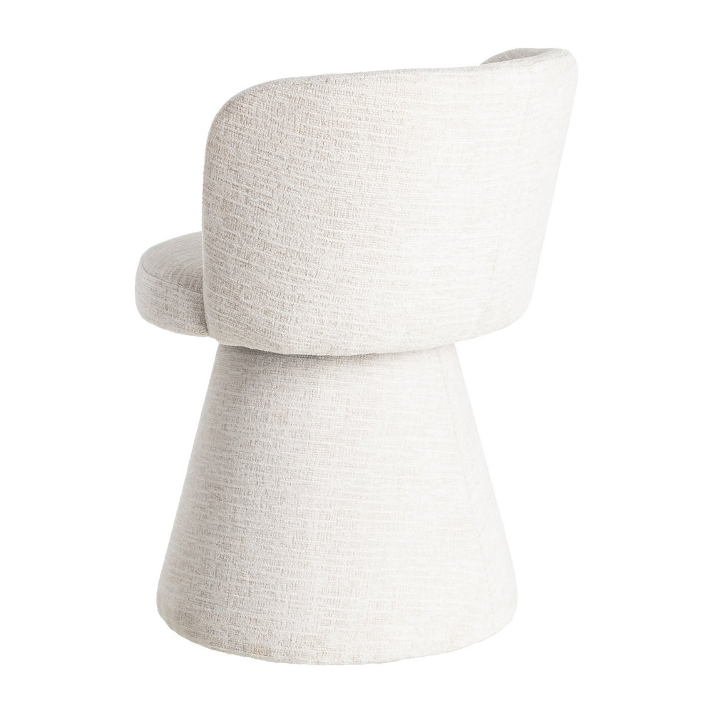SILLA CREMA DM-TEJIDO SALÓN 55 X 50 X 77 CM
