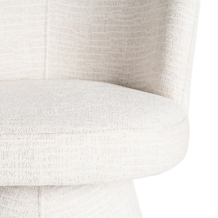SILLA CREMA DM-TEJIDO SALÓN 55 X 50 X 77 CM