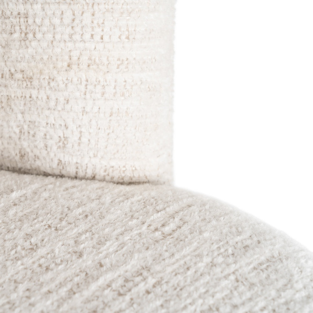 SILLA CREMA DM-TEJIDO SALÓN 55 X 50 X 77 CM