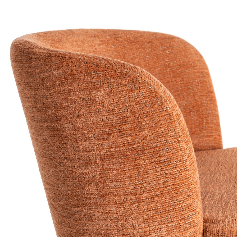 SILLA CALABAZA DM-TEJIDO SALÓN 55 X 50 X 77 CM