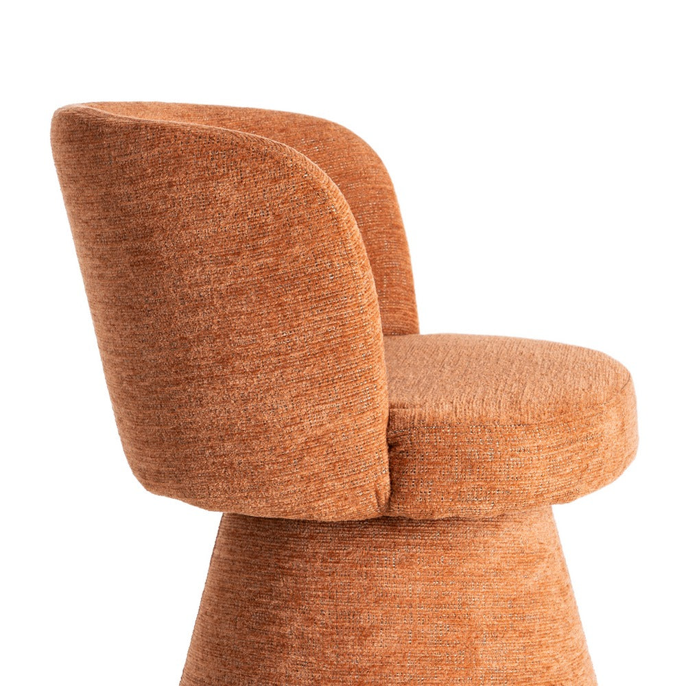 SILLA CALABAZA DM-TEJIDO SALÓN 55 X 50 X 77 CM