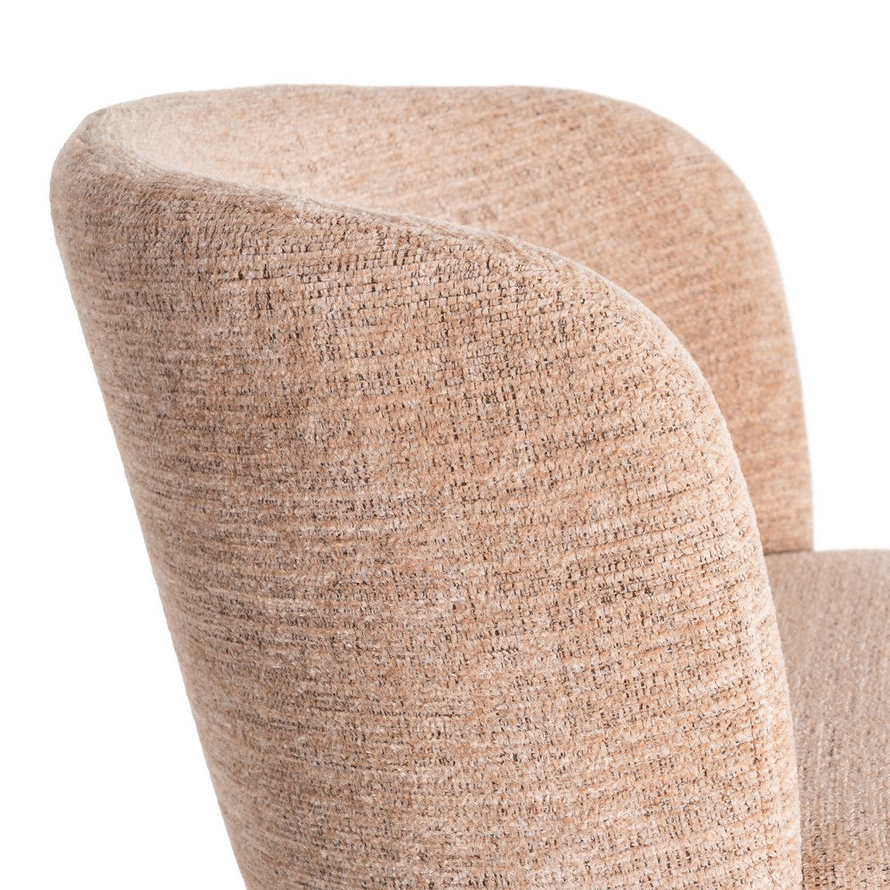 PINK CHAIR MDF-FABRIC LIVING ROOM 57 X 50 X 81 CM