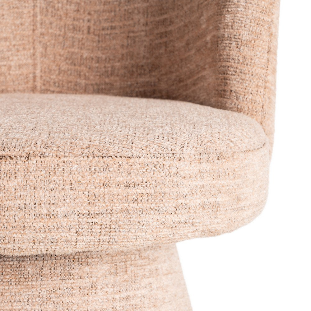 PINK CHAIR MDF-FABRIC LIVING ROOM 57 X 50 X 81 CM
