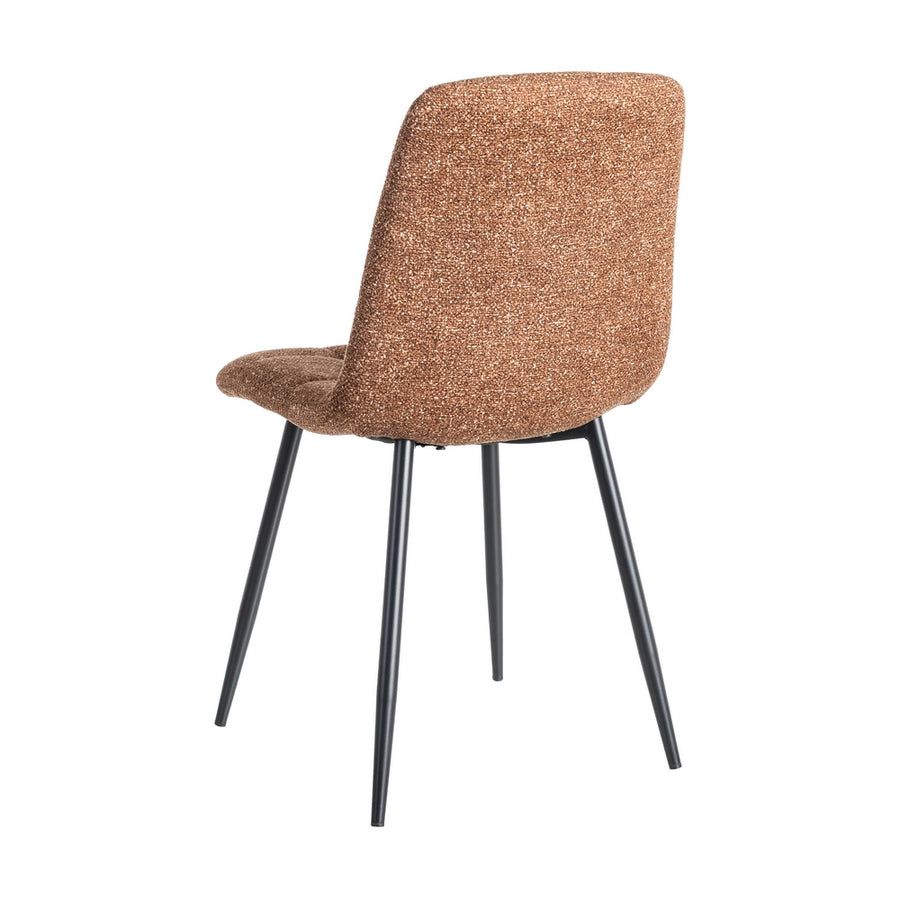 OCRE SPECKLED CHAIR FABRIC-METAL 44 X 52 X 86 CM