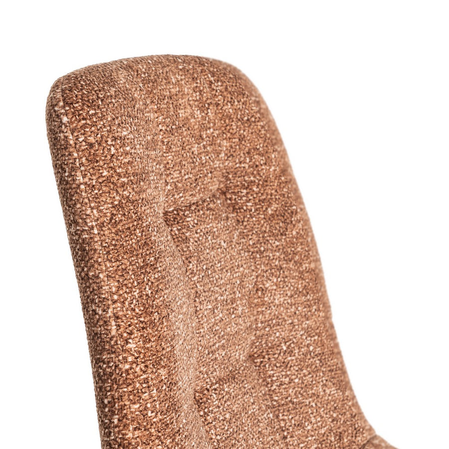OCRE SPECKLED CHAIR FABRIC-METAL 44 X 52 X 86 CM