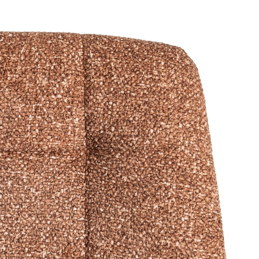 OCRE SPECKLED CHAIR FABRIC-METAL 44 X 52 X 86 CM