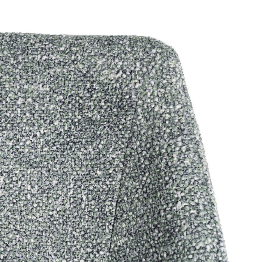 SILLA JASPEADO VERDE TEJIDO-METAL 50 X 57 X 81 CM