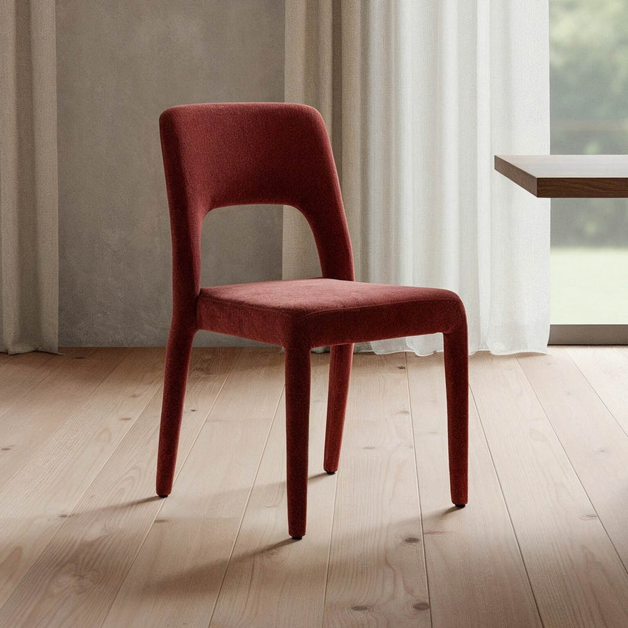 SILLA APILABLE BURDEOS TEJIDO SALÓN 47 X 61 X 84 CM