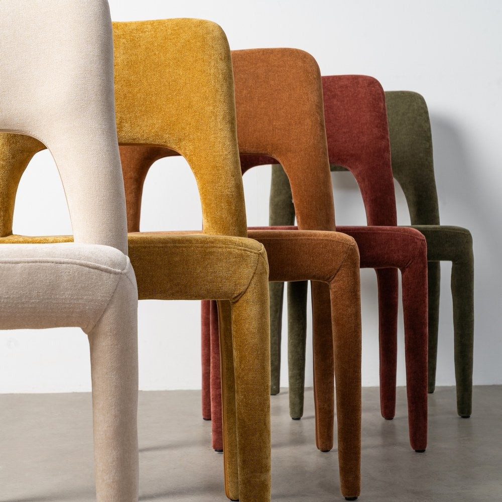 SILLA APILABLE VERDE TEJIDO SAL�N 47 X 61 X 84 CM