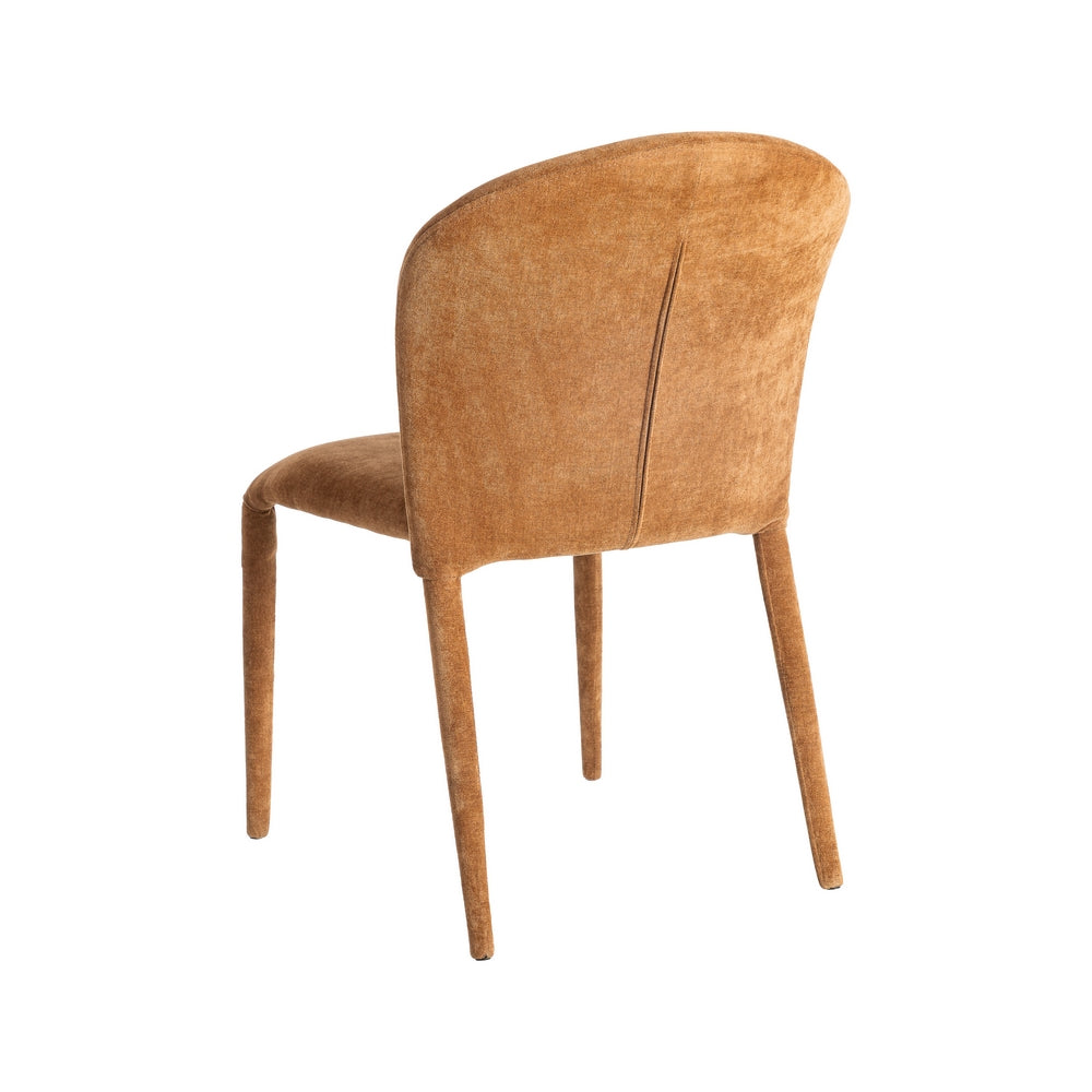 SILLA APILABLE MARR�N TEJIDO SAL�N 50 X 61 X 82 CM