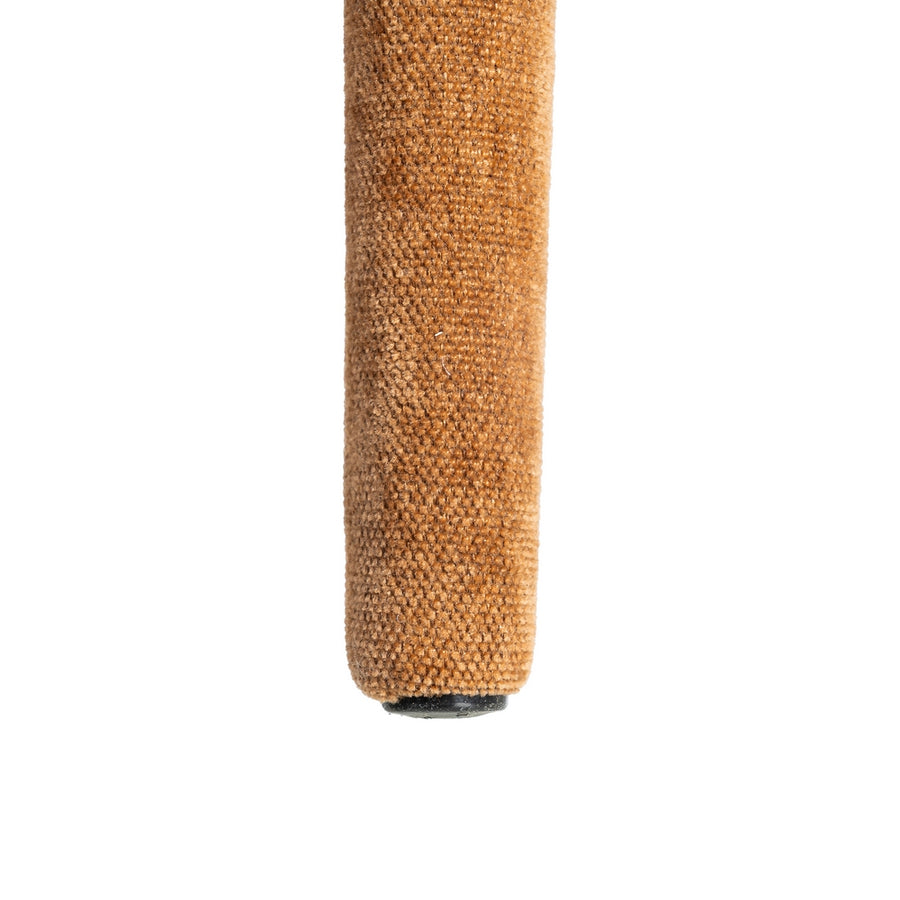 SILLA APILABLE MARRÓN TEJIDO SALÓN 50 X 61 X 82 CM
