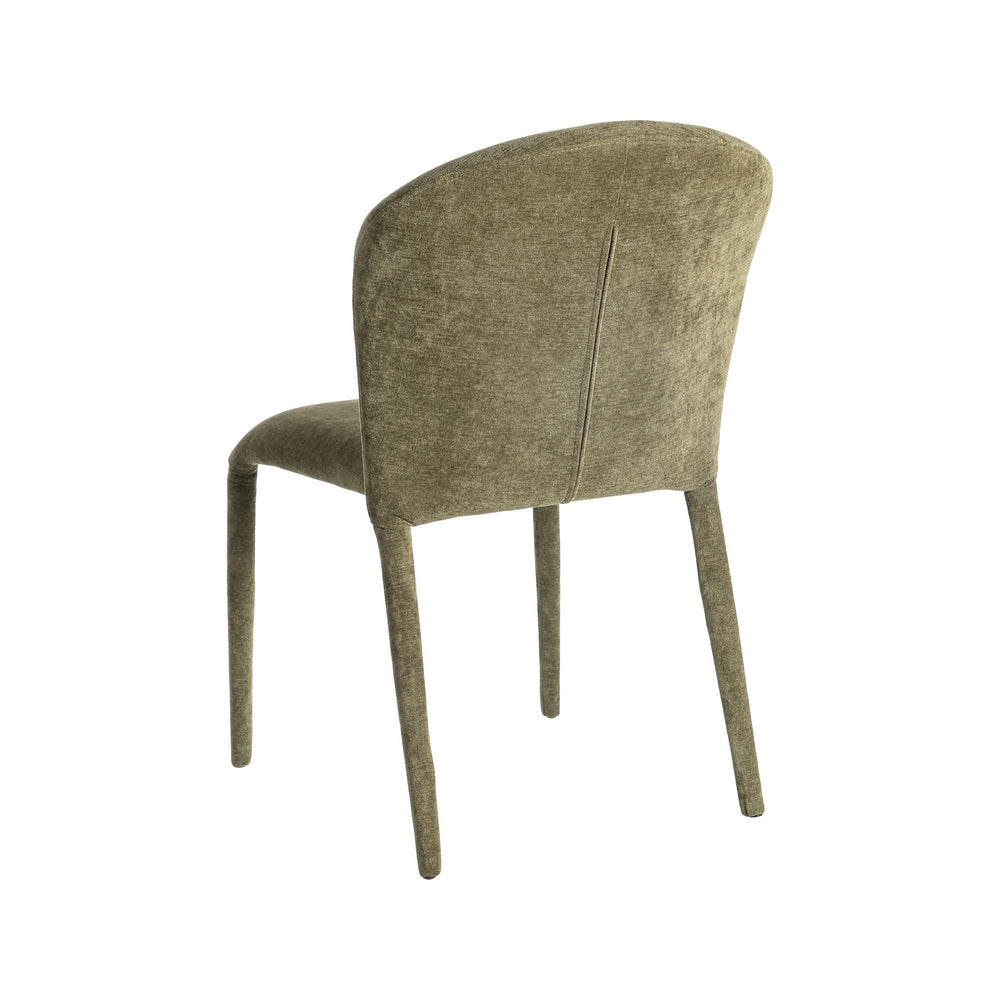 SILLA APILABLE VERDE TEJIDO SALÓN 50 X 61 X 82 CM