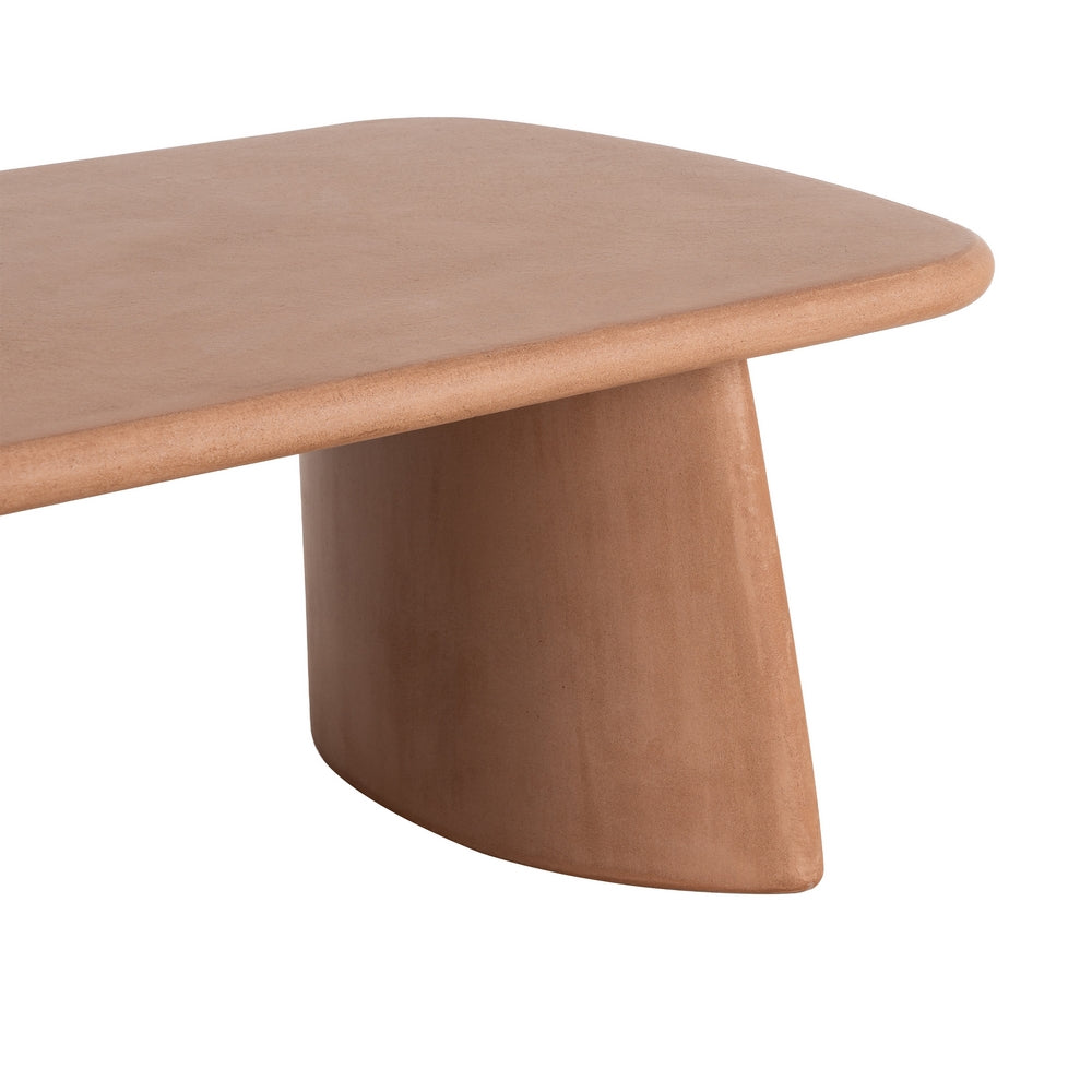 MESA CENTRO TEJA DM-MICROCEMENTO SAL�N 120 X 60 X 38,50 CM