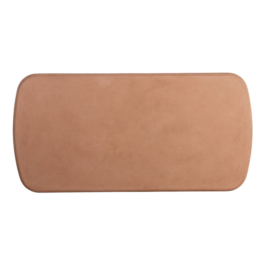 MESA CENTRO TEJA DM-MICROCEMENTO SALÓN 120 X 60 X 38,50 CM
