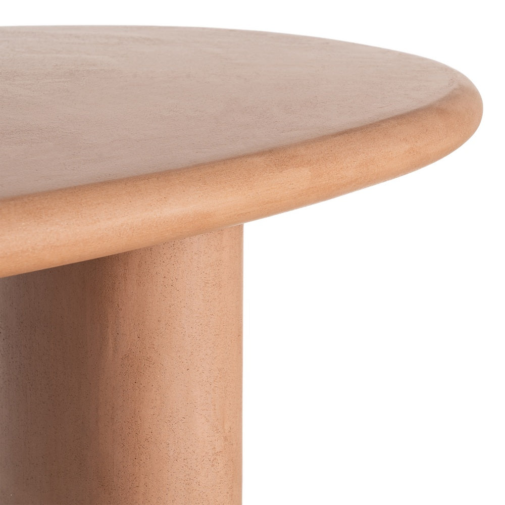 MESA COMEDOR TEJA DM-MICROCEMENTO SALÓN 180 X 90 X 76 CM