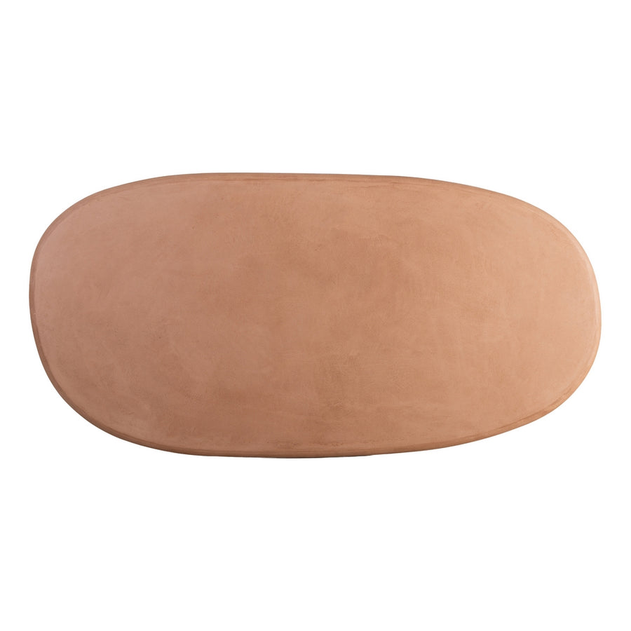 MESA COMEDOR TEJA DM-MICROCEMENTO SALÓN 180 X 90 X 76 CM