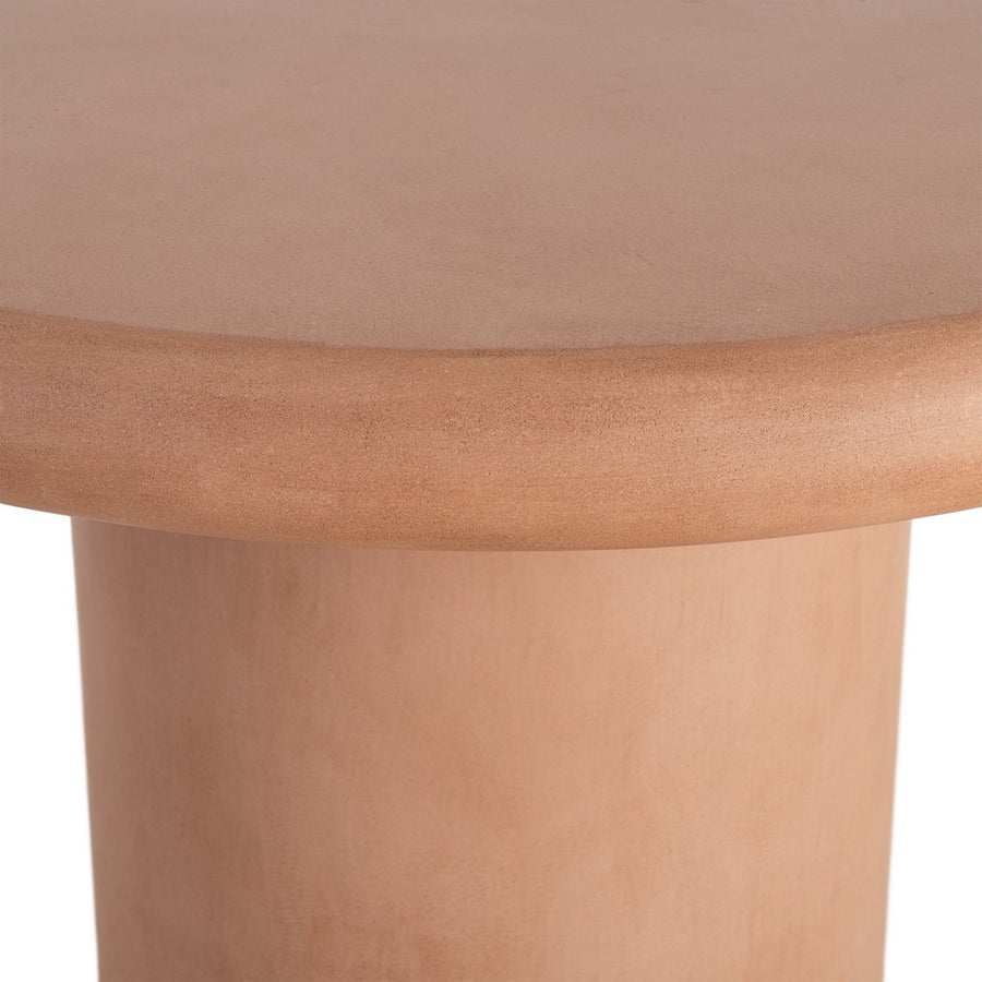 DINING TABLE TILE DM-MICROCEMENT LIVING ROOM 120 X 120 X 76 CM