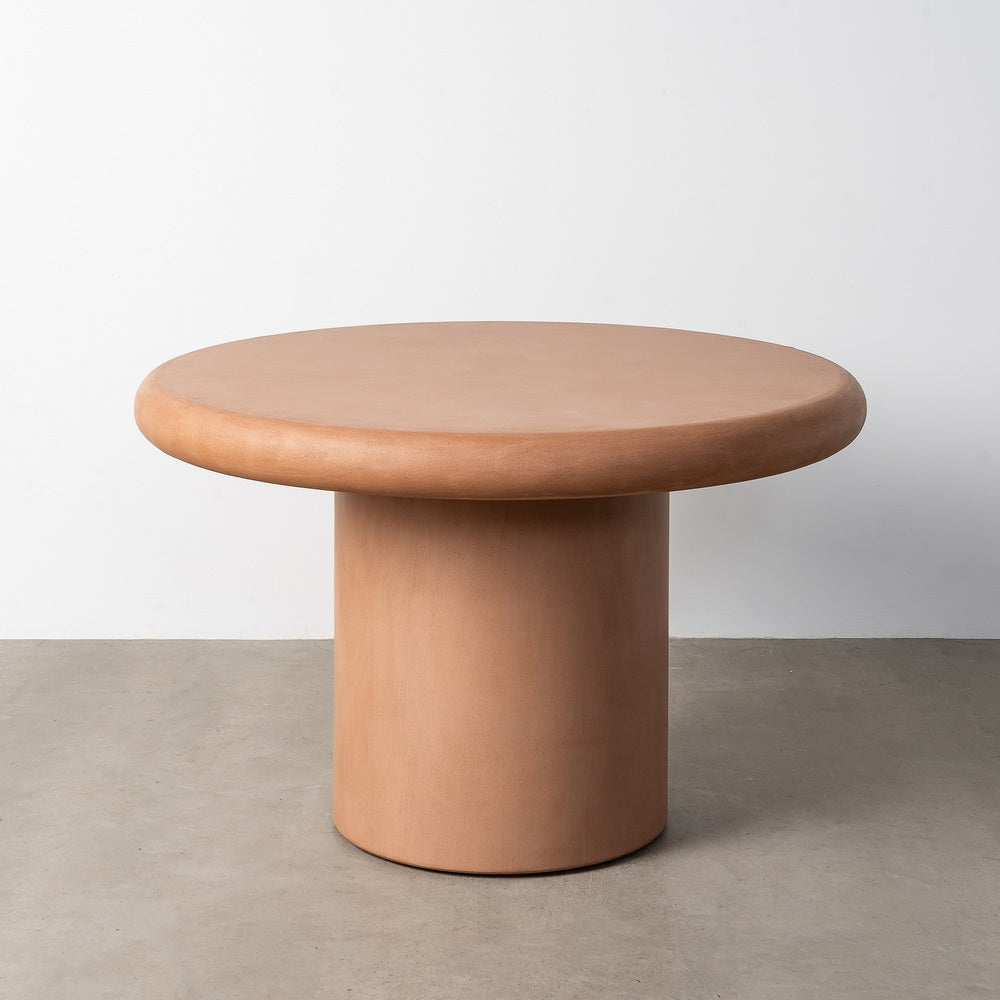 DINING TABLE TILE DM-MICROCEMENT LIVING ROOM 120 X 120 X 76 CM