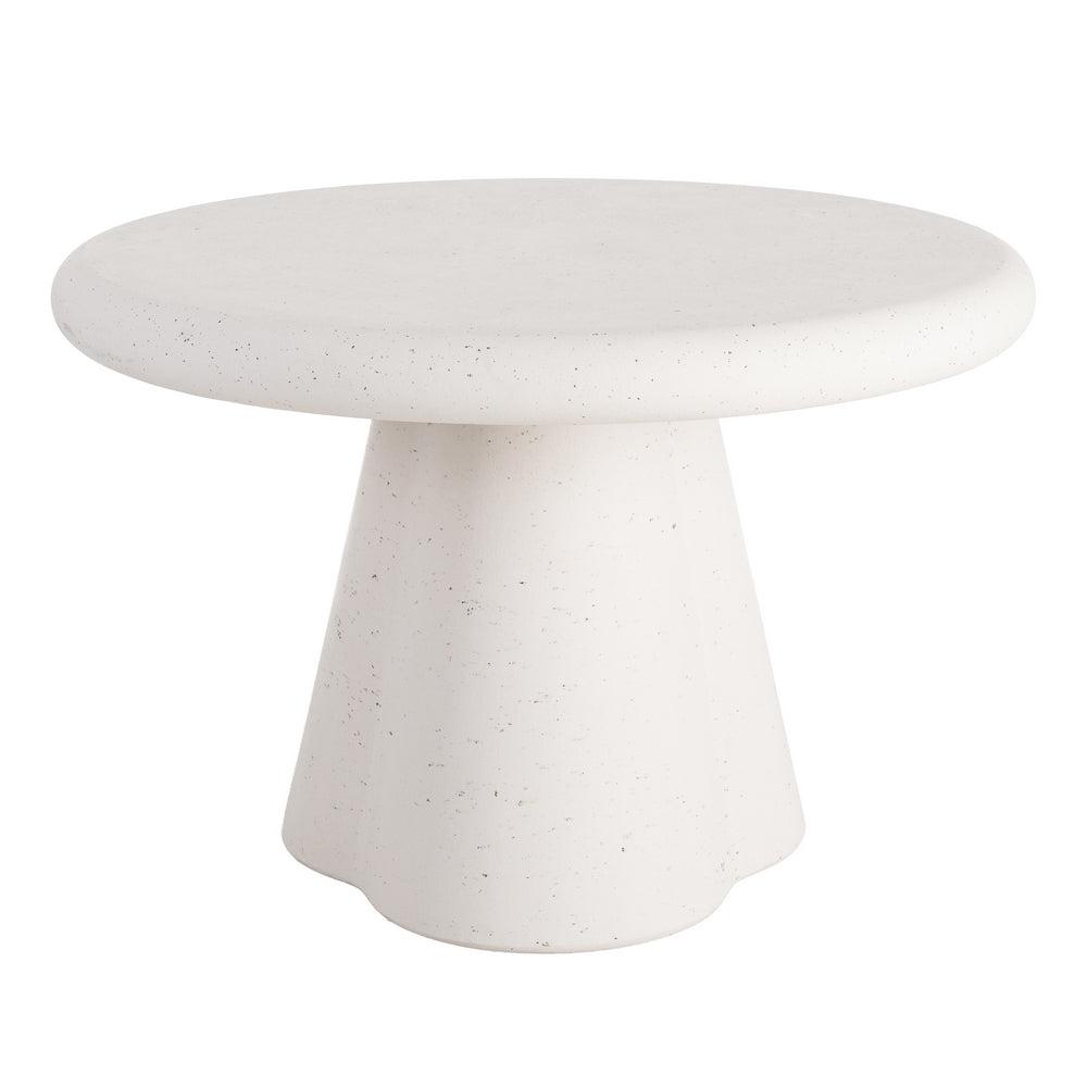MESA COMEDOR TERRAZO DM-MICROCEMENTO 120 X 120 X 76 CM