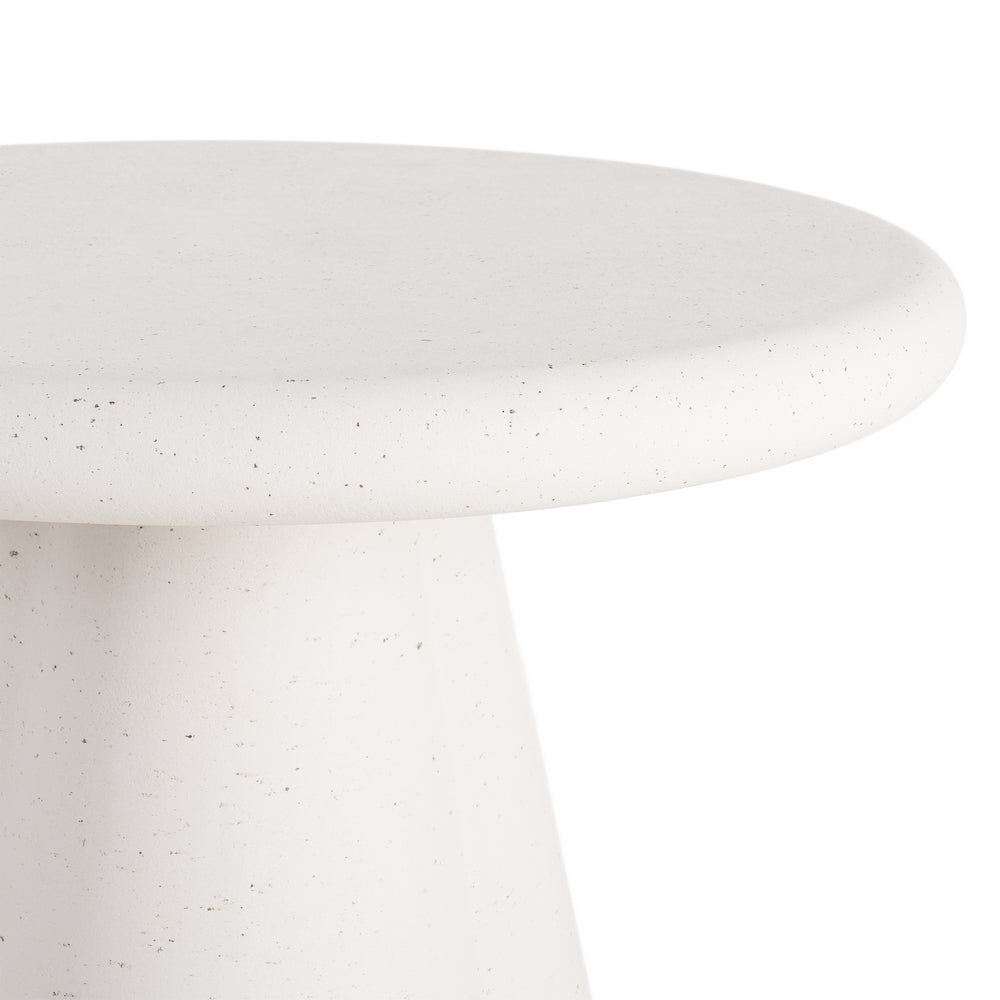 MESA COMEDOR TERRAZO DM-MICROCEMENTO 120 X 120 X 76 CM
