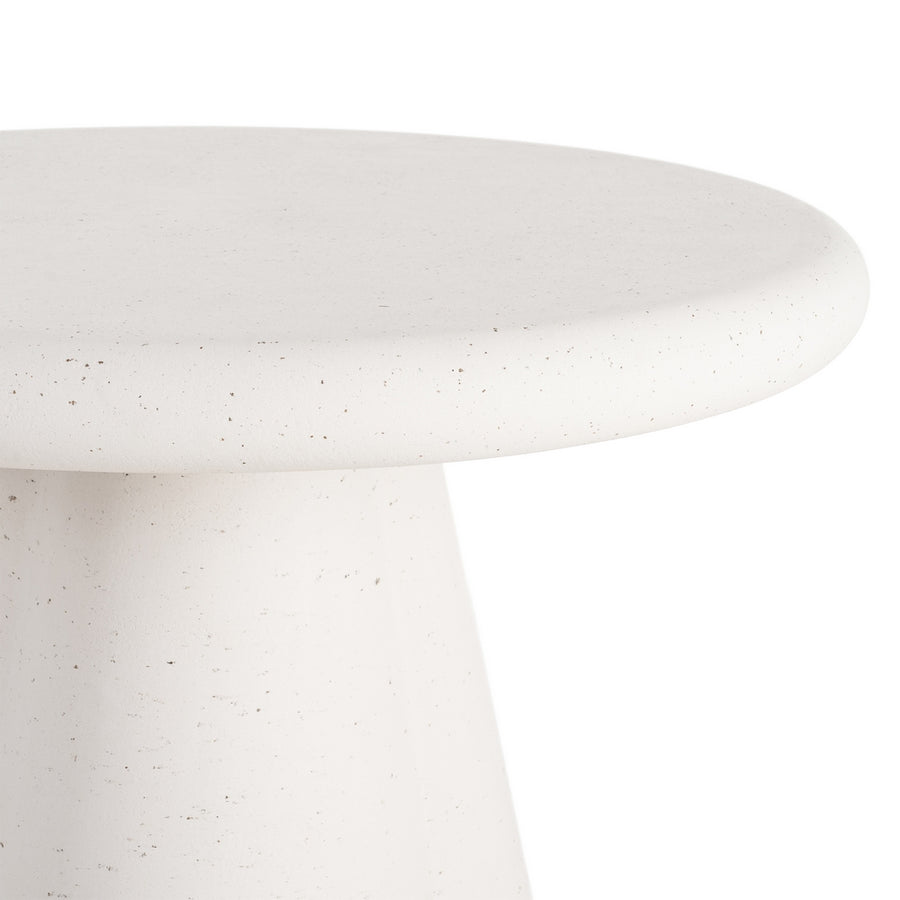 MESA COMEDOR TERRAZO DM-MICROCEMENTO 120 X 120 X 76 CM