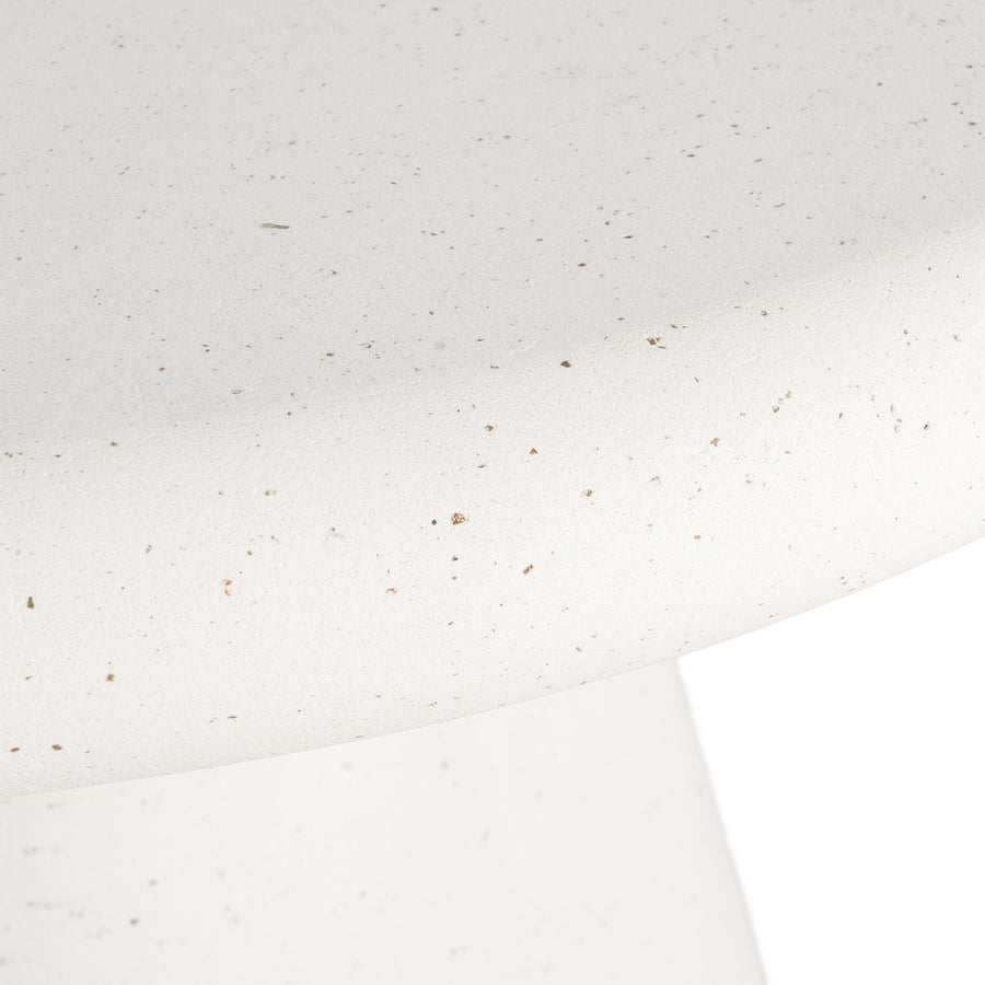 MESA COMEDOR TERRAZO DM-MICROCEMENTO 120 X 120 X 76 CM