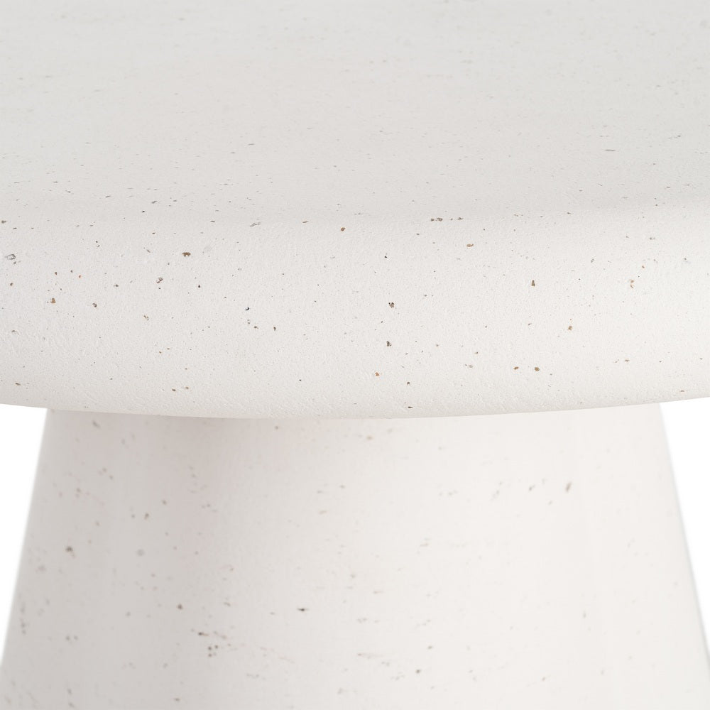 MESA COMEDOR TERRAZO DM-MICROCEMENTO 120 X 120 X 76 CM