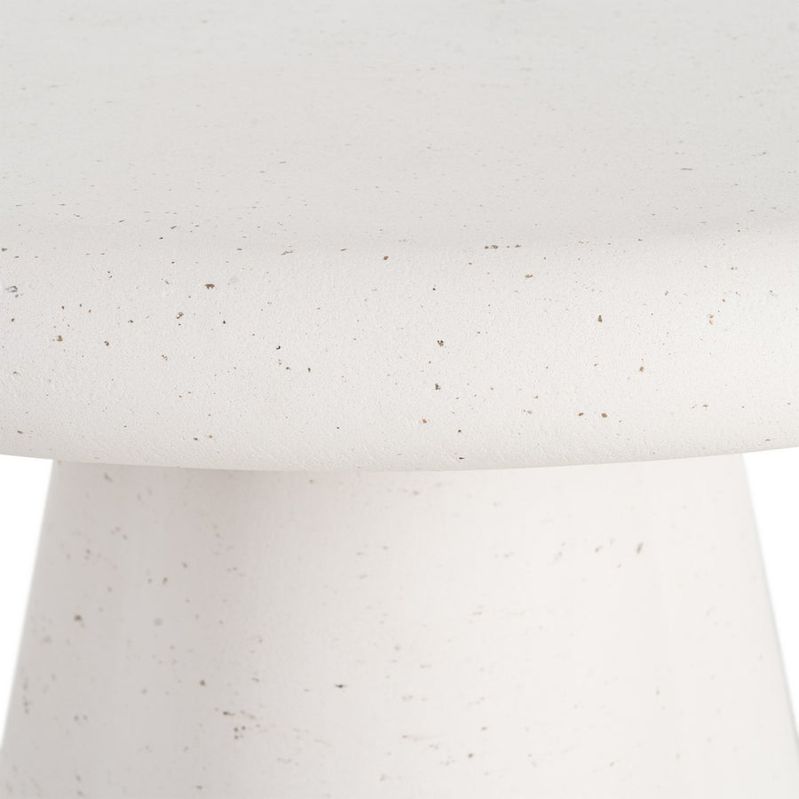 MESA COMEDOR TERRAZO DM-MICROCEMENTO 120 X 120 X 76 CM