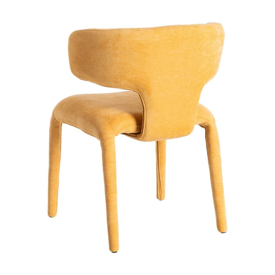 SILLA MOSTAZA TEJIDO 58 X 55 X 76 CM