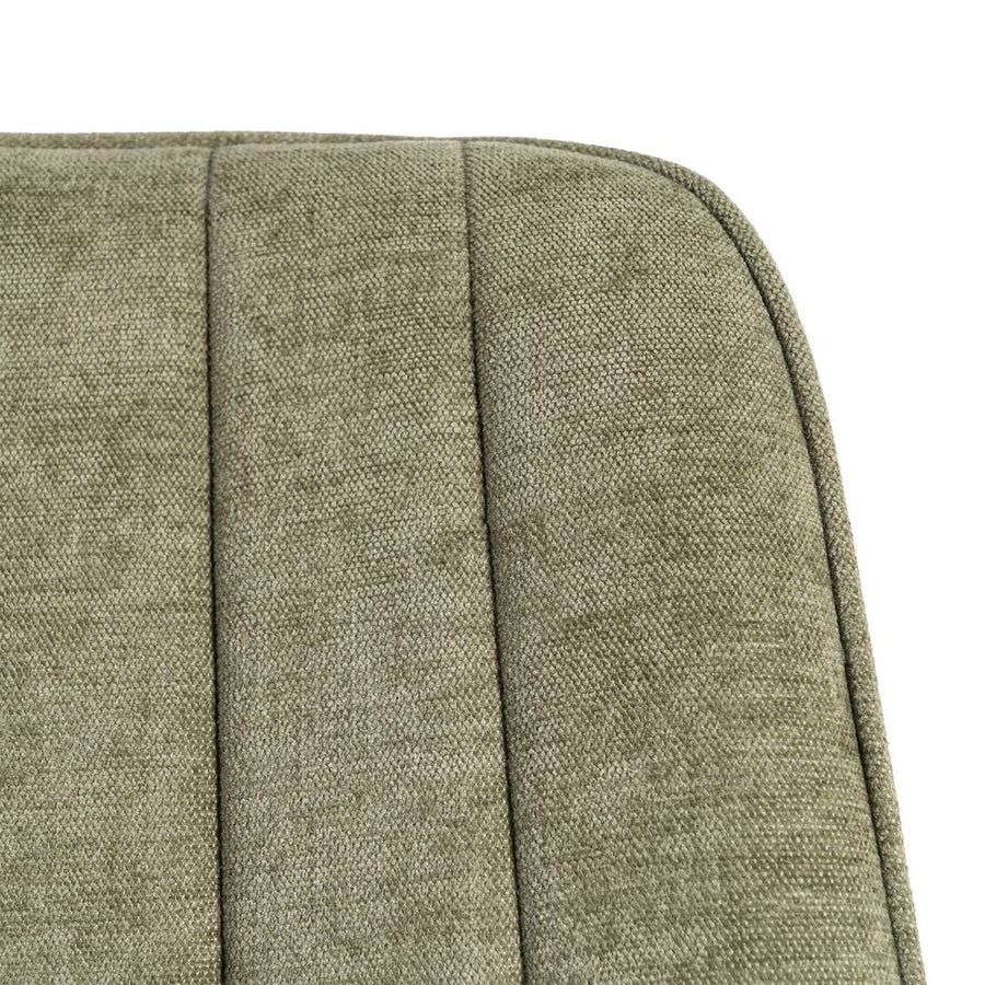 SILLA VERDE TEJIDO-METAL CONTRACT 50 X 60 X 85 CM