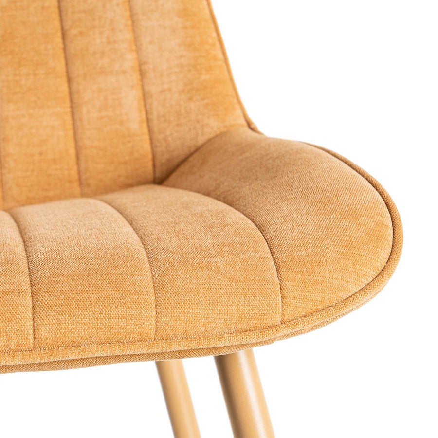 SILLA CAMEL TEJIDO-METAL CONTRACT 50 X 60 X 85 CM