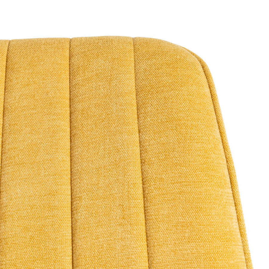 SILLA AMARILLO TEJIDO-METAL CONTRACT 50 X 60 X 85 CM