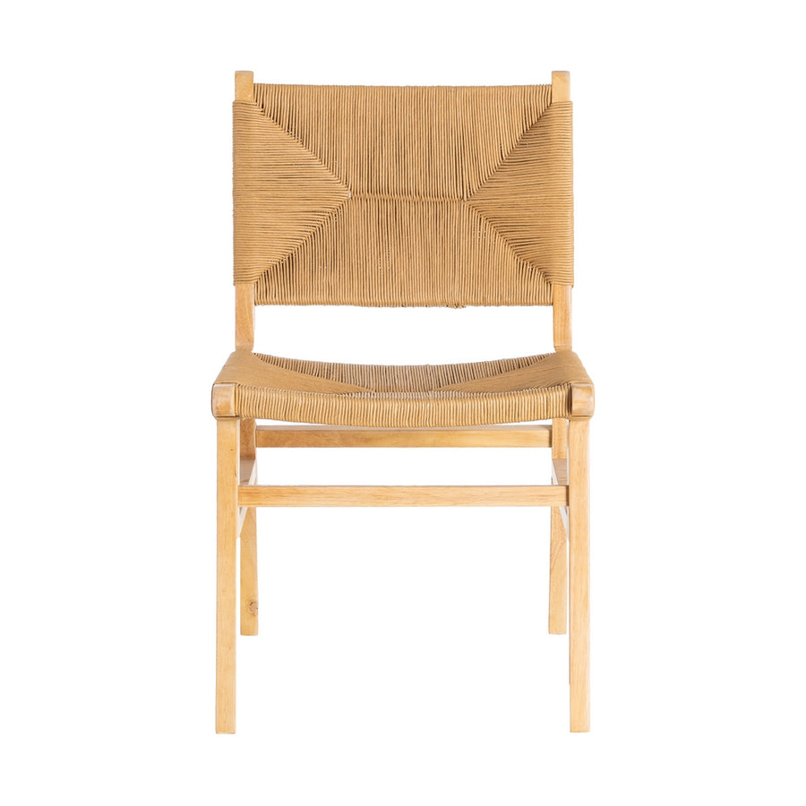 SILLA NATURAL MADERA 50 X 59 X 86 CM
