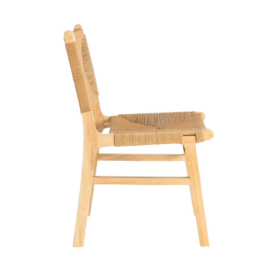 SILLA NATURAL MADERA 50 X 59 X 86 CM