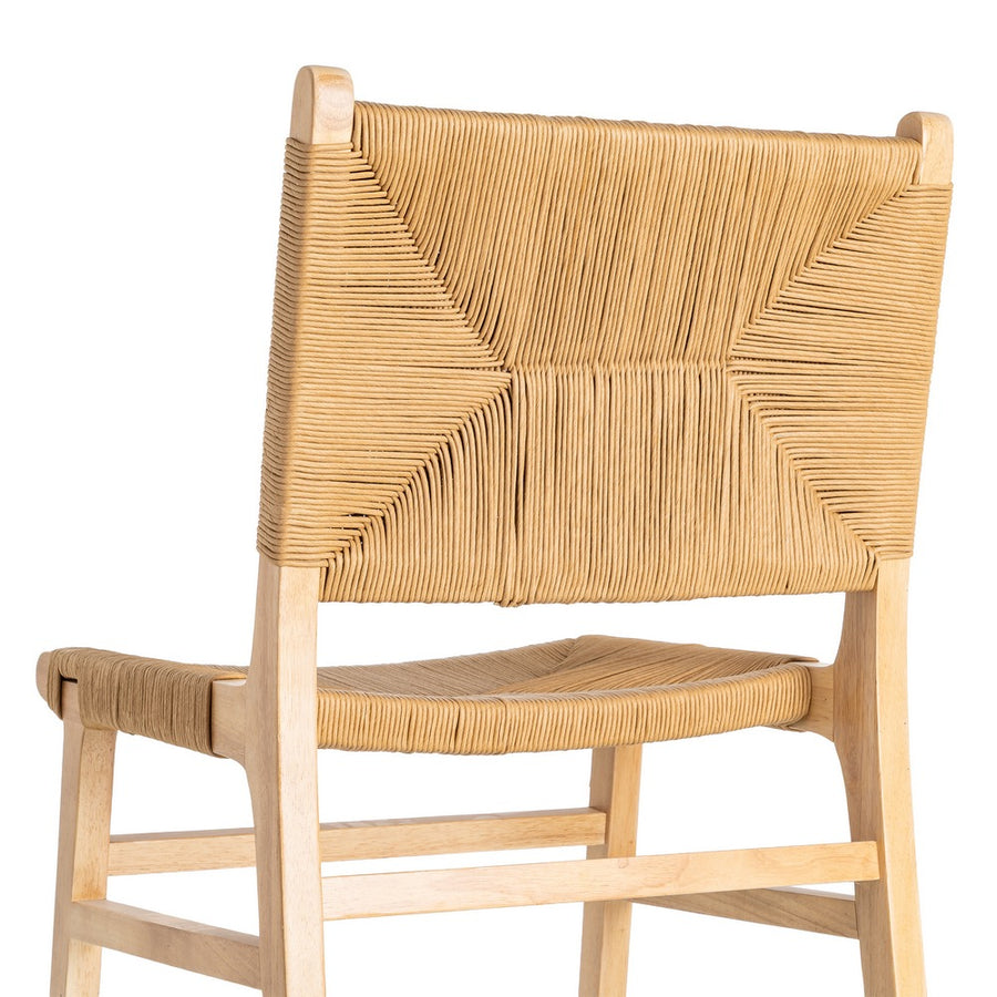 SILLA NATURAL MADERA 50 X 59 X 86 CM