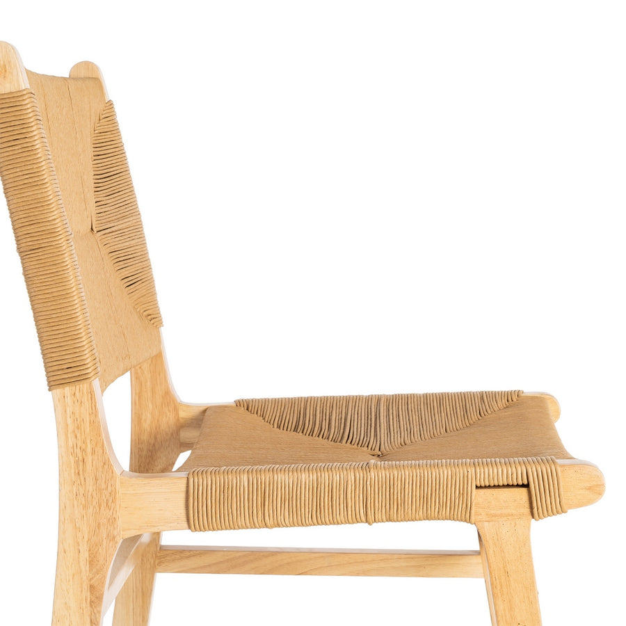 SILLA NATURAL MADERA 50 X 59 X 86 CM