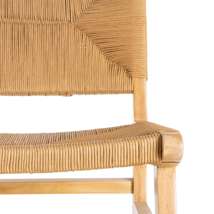 SILLA NATURAL MADERA 50 X 59 X 86 CM