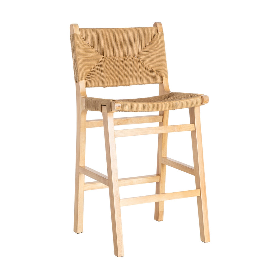 NATURAL WOOD STOOL 45 X 46 X 94 CM