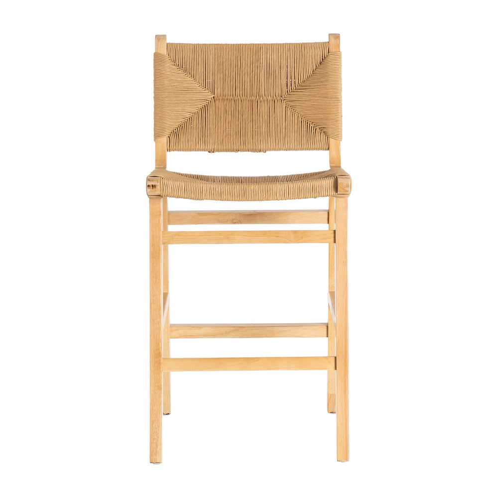 TABURETE NATURAL MADERA 45 X 46 X 94 CM