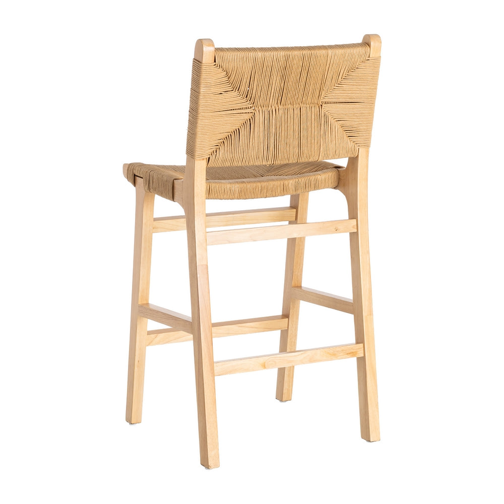 TABURETE NATURAL MADERA 45 X 46 X 94 CM