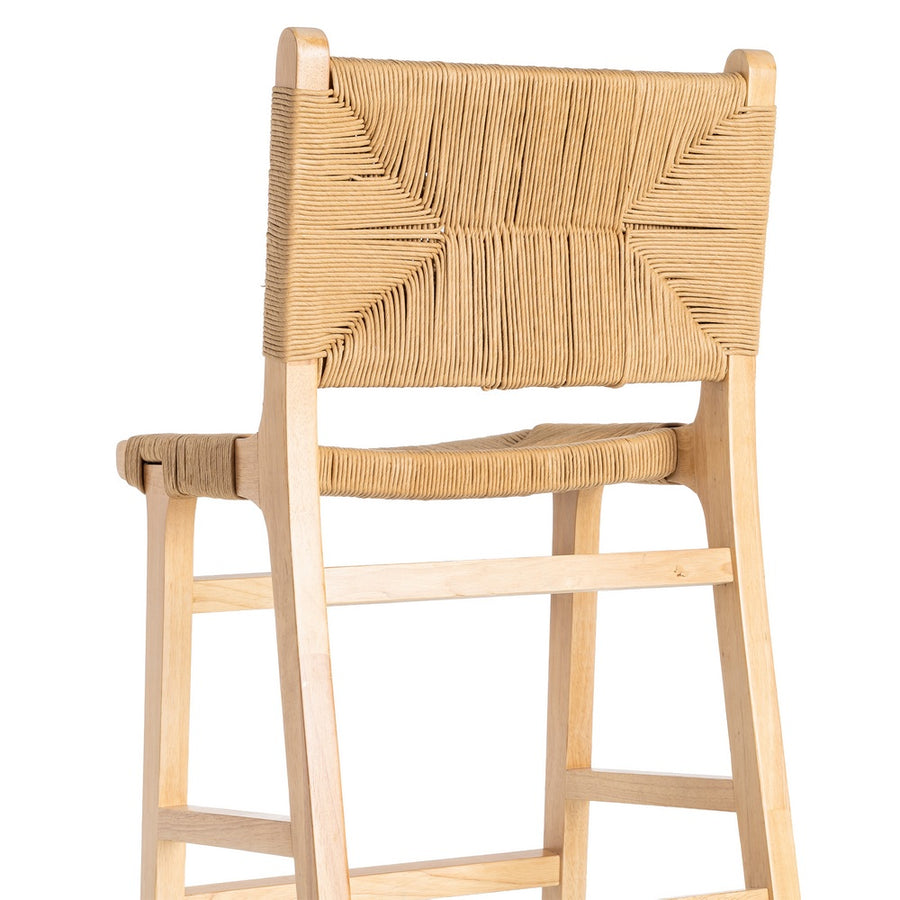 NATURAL WOOD STOOL 45 X 46 X 94 CM