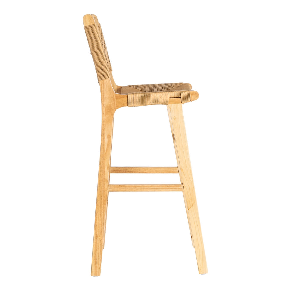 TABURETE NATURAL MADERA 45 X 46 X 106 CM
