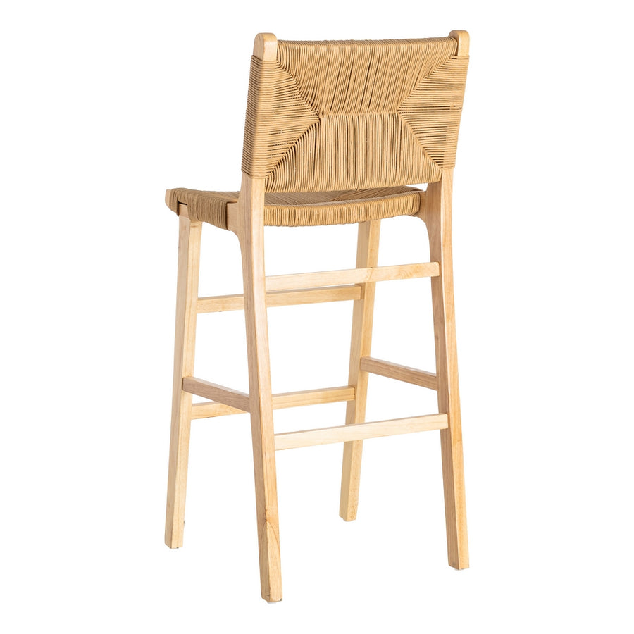 TABURETE NATURAL MADERA 45 X 46 X 106 CM