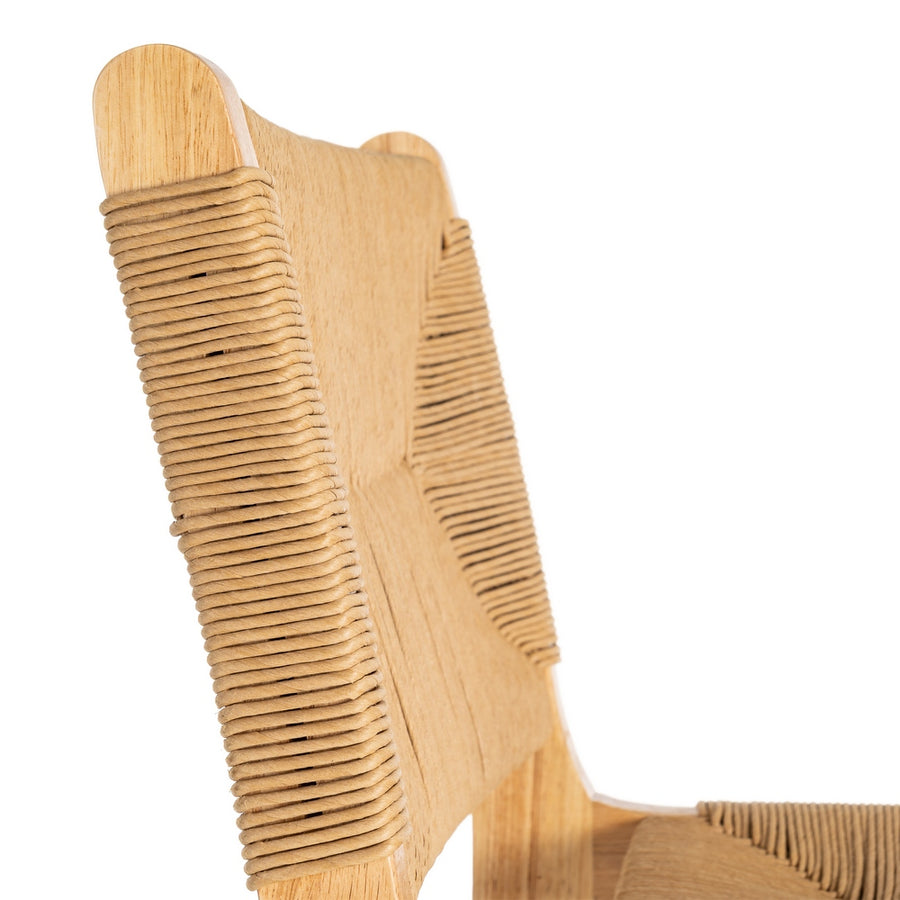 TABURETE NATURAL MADERA 45 X 46 X 106 CM