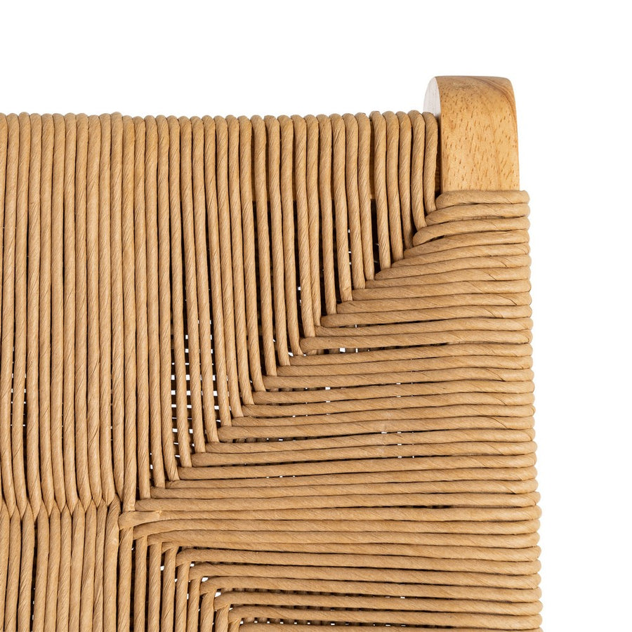 TABURETE NATURAL MADERA 45 X 46 X 106 CM