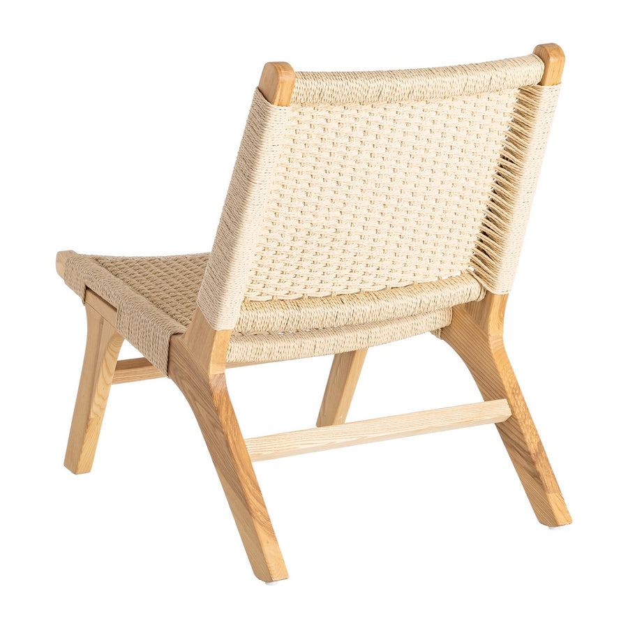 RELAX CHAIR NATURAL WOOD 55 X 79 X 78 CM
