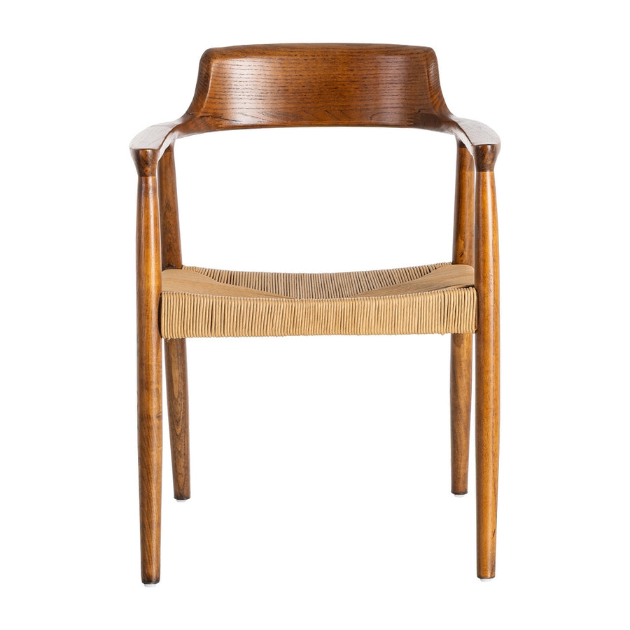 SILLA MARRÓN MADERA 57 X 57 X 78 CM